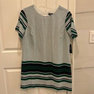 Green checkered dress for work!